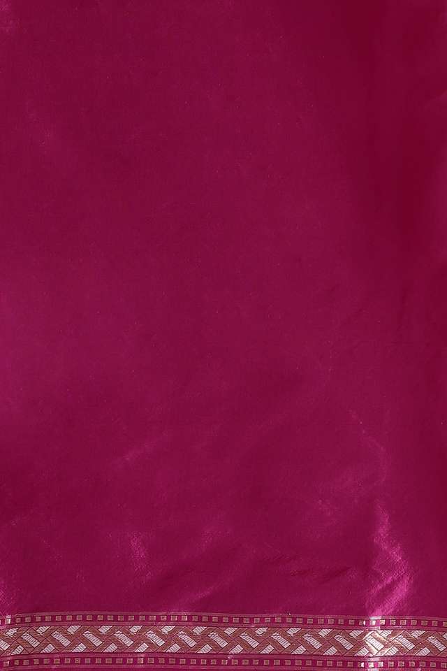 Pink Pure Silk Banarasi Saree thumbnail image number null