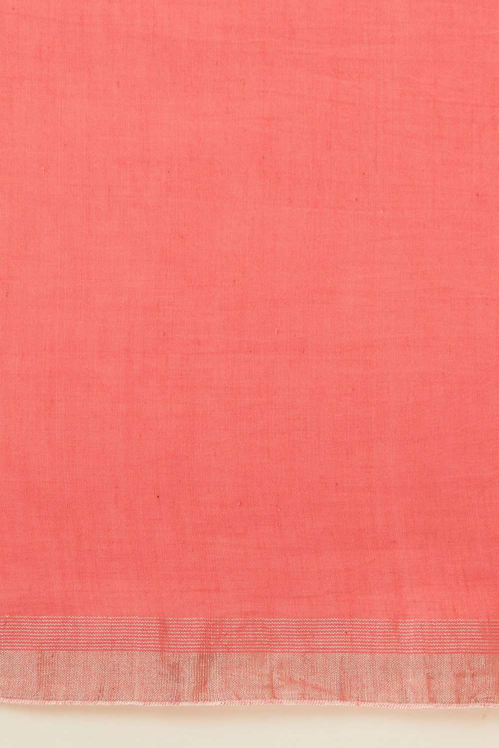Pink Pure Cotton Jamdani Bengali Saree image number null