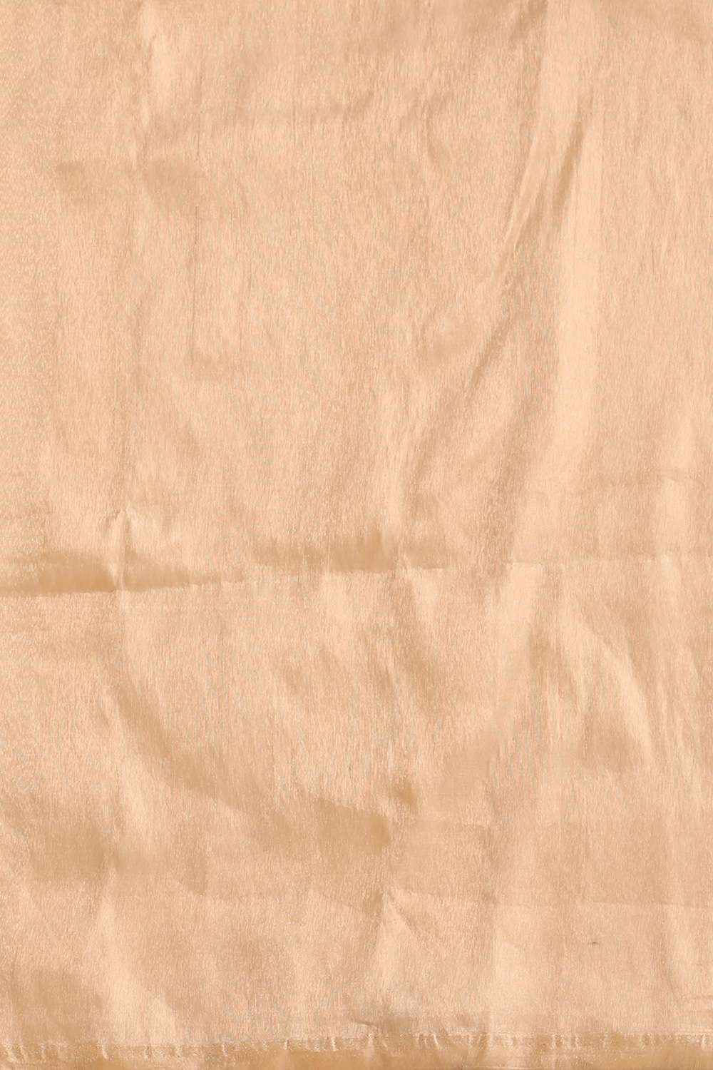 Off White Pure Silk Woven Banarasi Saree image number null
