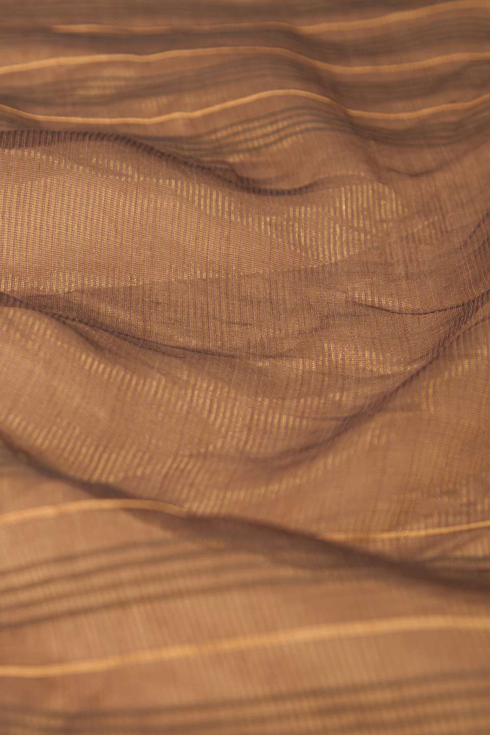 Brown Bhagalpur Woven Silk Viscose Saree image number null