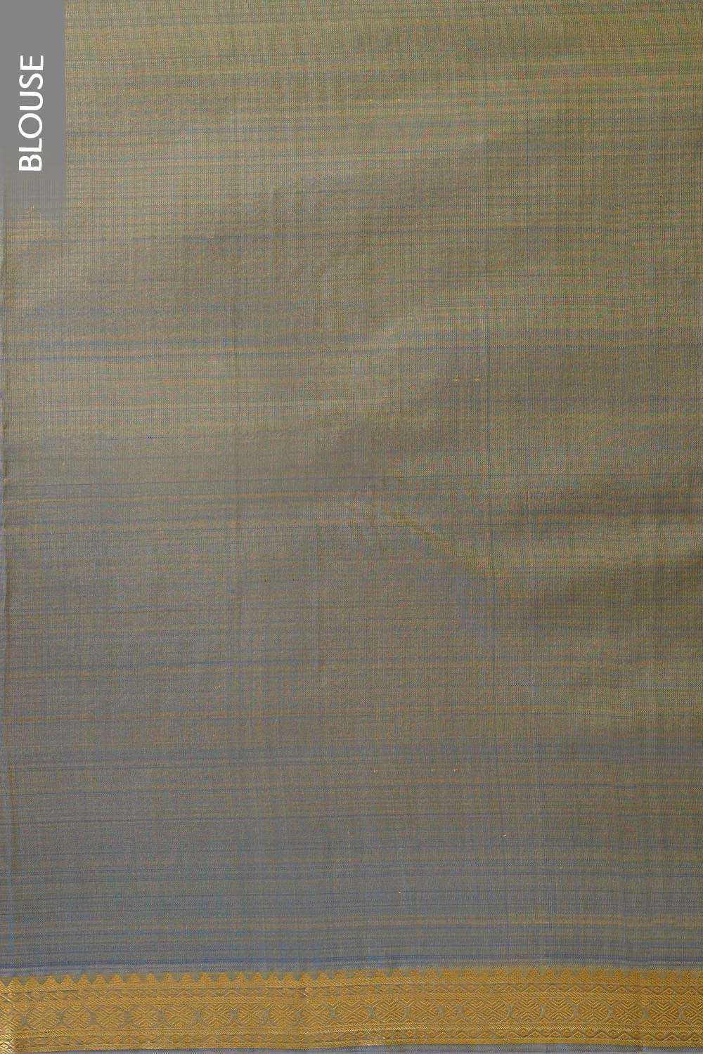 Light Yellow Pure Silk Woven Kanjivaram Saree image number null