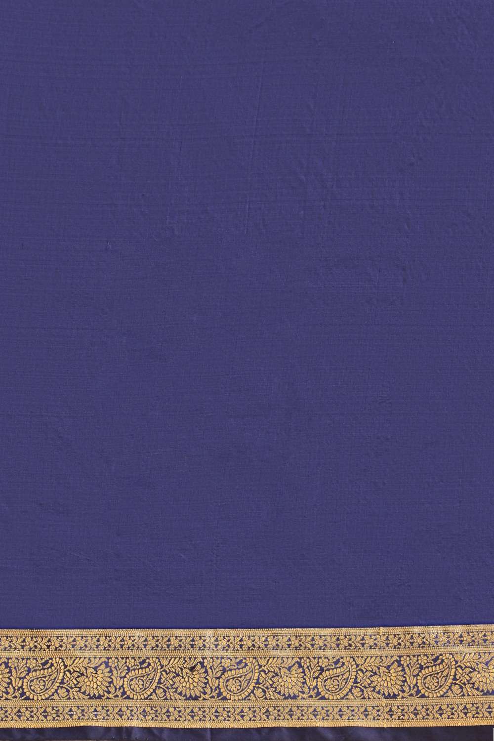 Blue Pure Silk Kadwa Banarasi Saree image number null