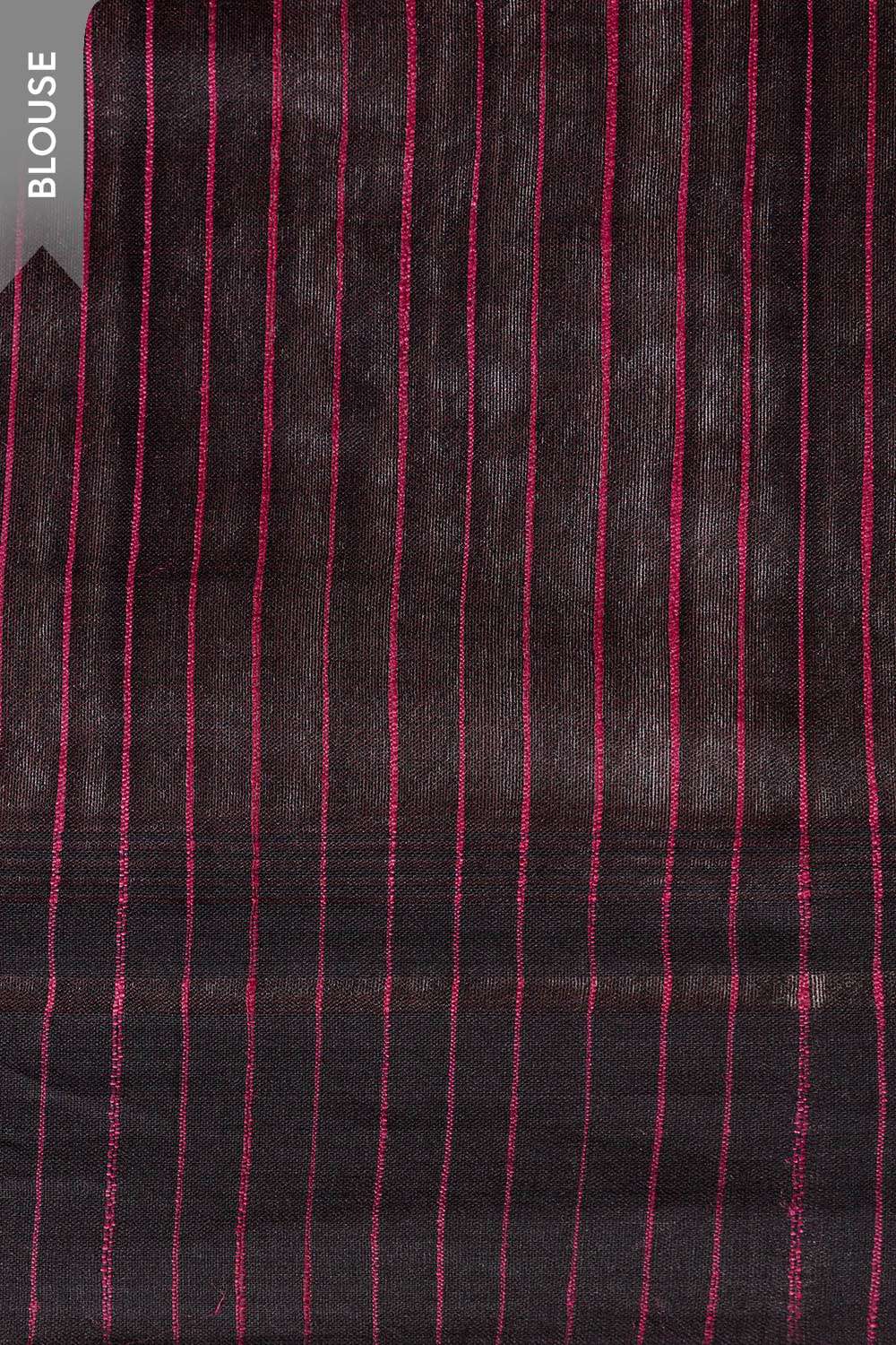 Dark Pink Woven Pure Tussar Silk Bhagalpur Saree image number null
