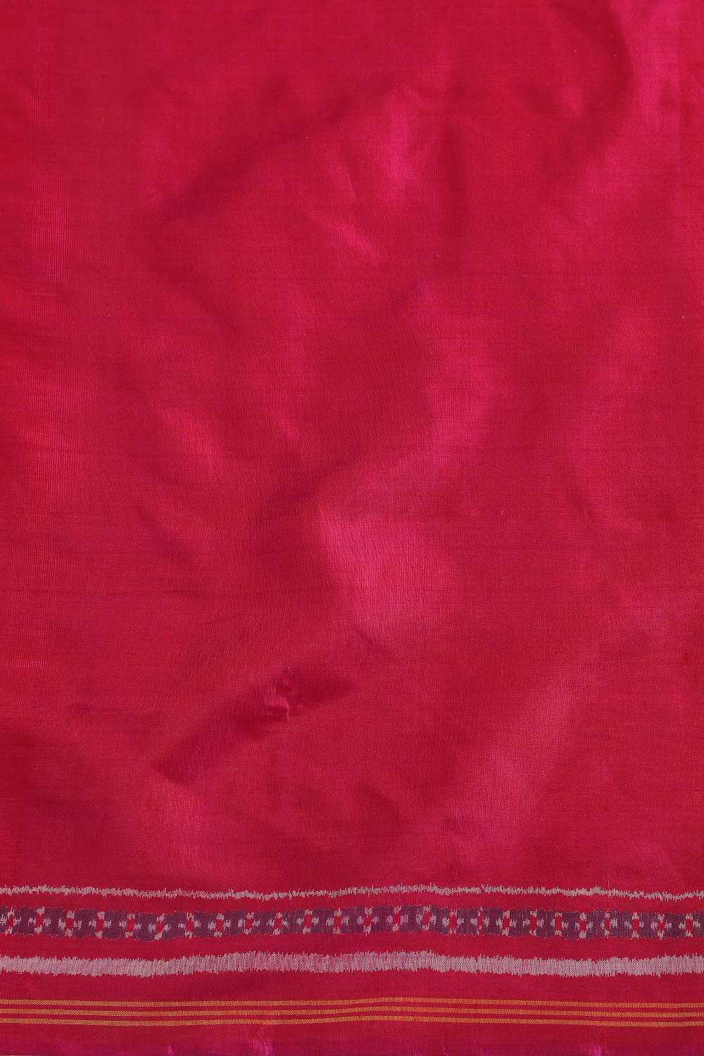 Purple Rajkot Pure Silk Ikat Patola Saree image number null