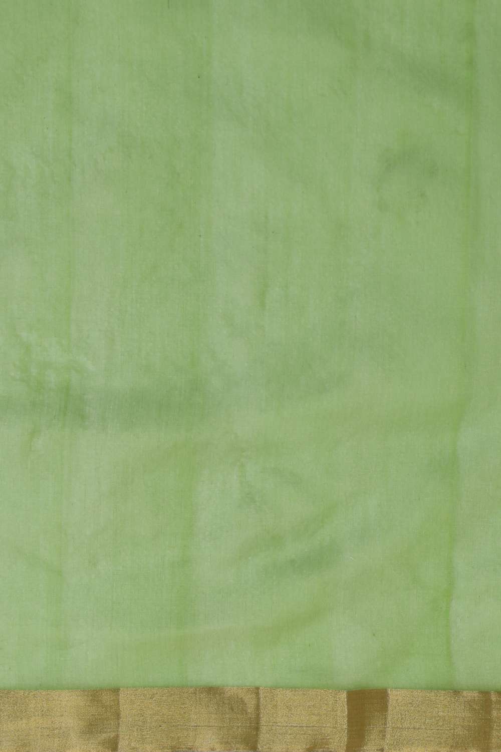 Green Woven Pure Silk Cotton Chanderi Saree image number null