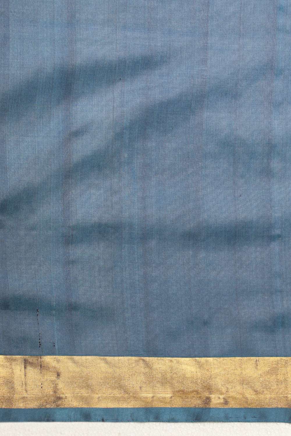 Grey Pure Silk Uppada Jamdani Saree image number null