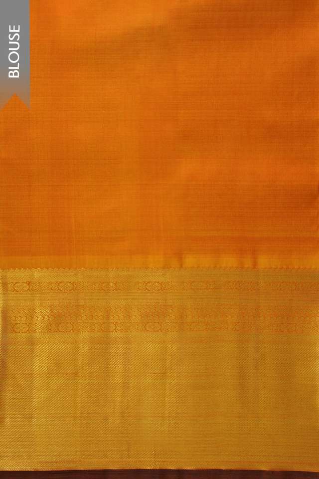 Purple Pure Silk Woven Kanjivaram Saree thumbnail image number null