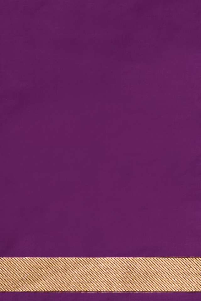 Purple Pure Silk Kadwa Banarasi Saree thumbnail image number null
