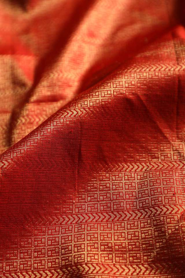 Off White Pure Soft Silk Saree thumbnail image number null