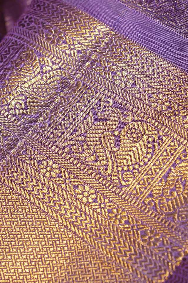 Light Orange Woven Pure Kanjivaram Silk Saree thumbnail image number null