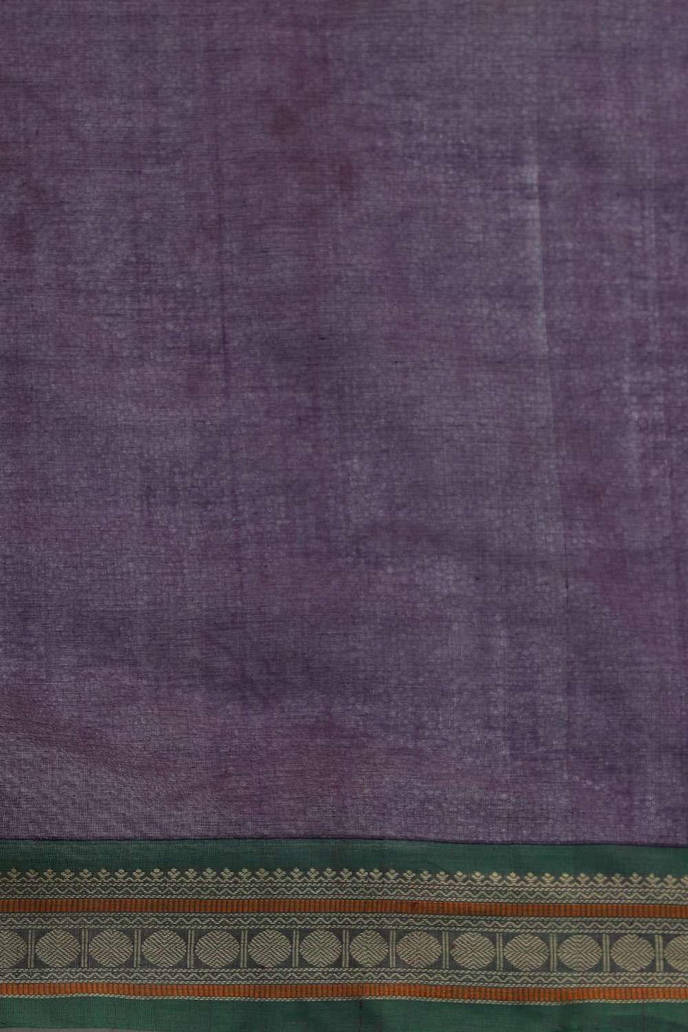 Purple Woven South Pure Cotton Saree image number null