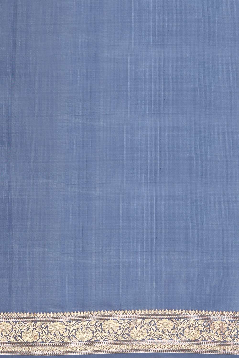 Dark Blue Silk Viscose Woven Saree image number null