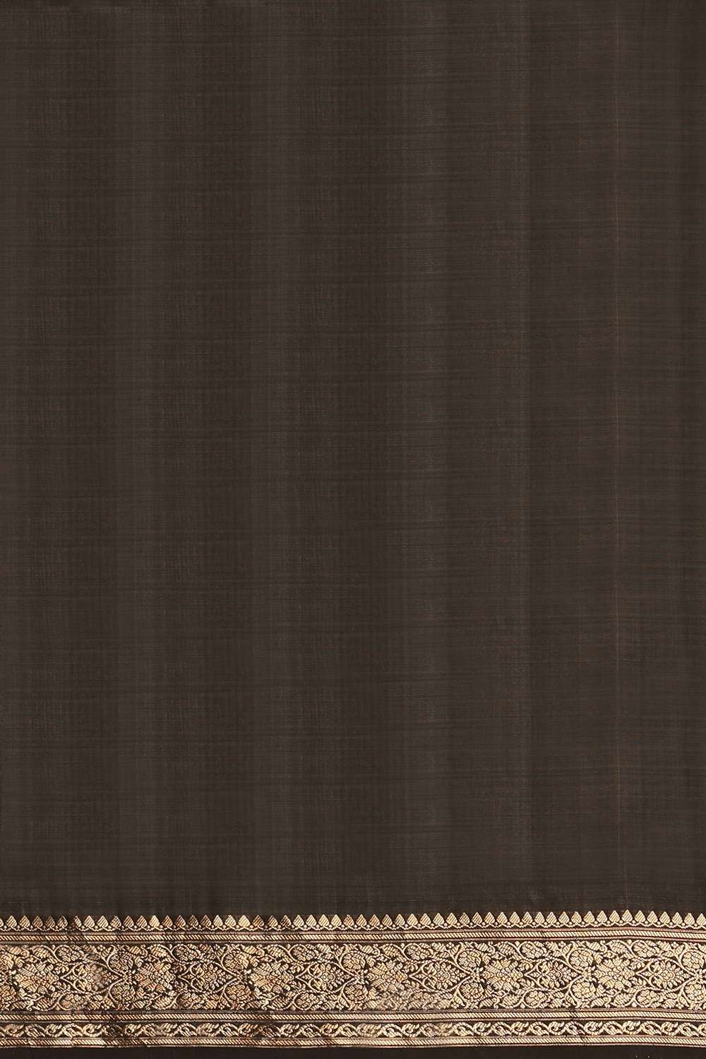 Black Silk Viscose Woven Saree image number null