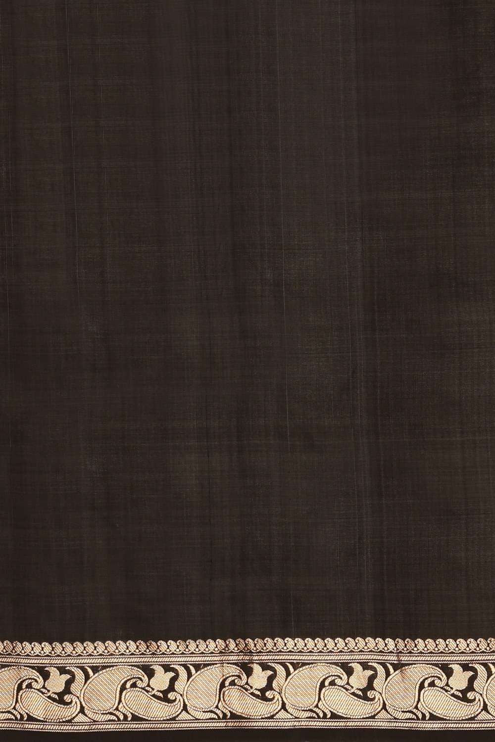 Black Silk Viscose Woven Saree image number null