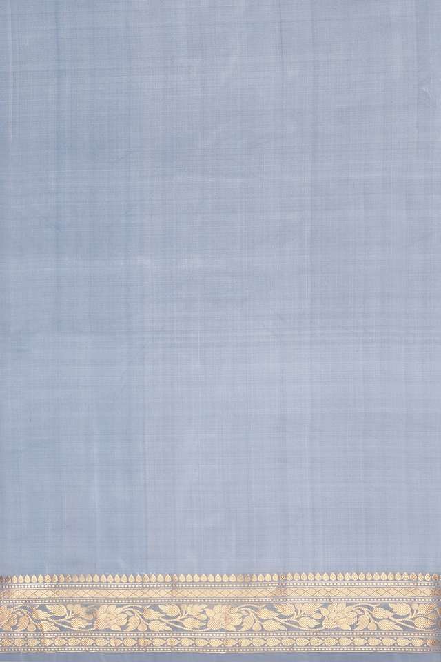 Blue Silk Viscose Woven Saree thumbnail image number null