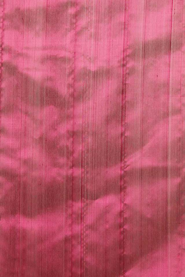 Dark Pink Pure Silk Chanderi Saree thumbnail image number null