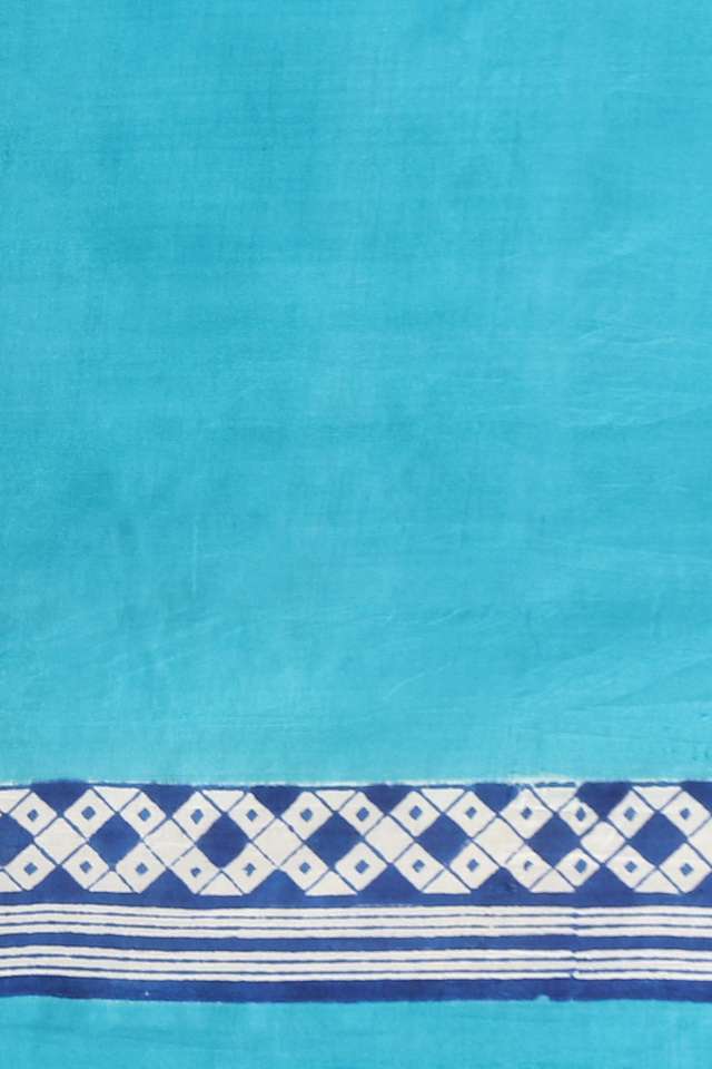 Multicolored Pure Silk Printed Saree thumbnail image number null