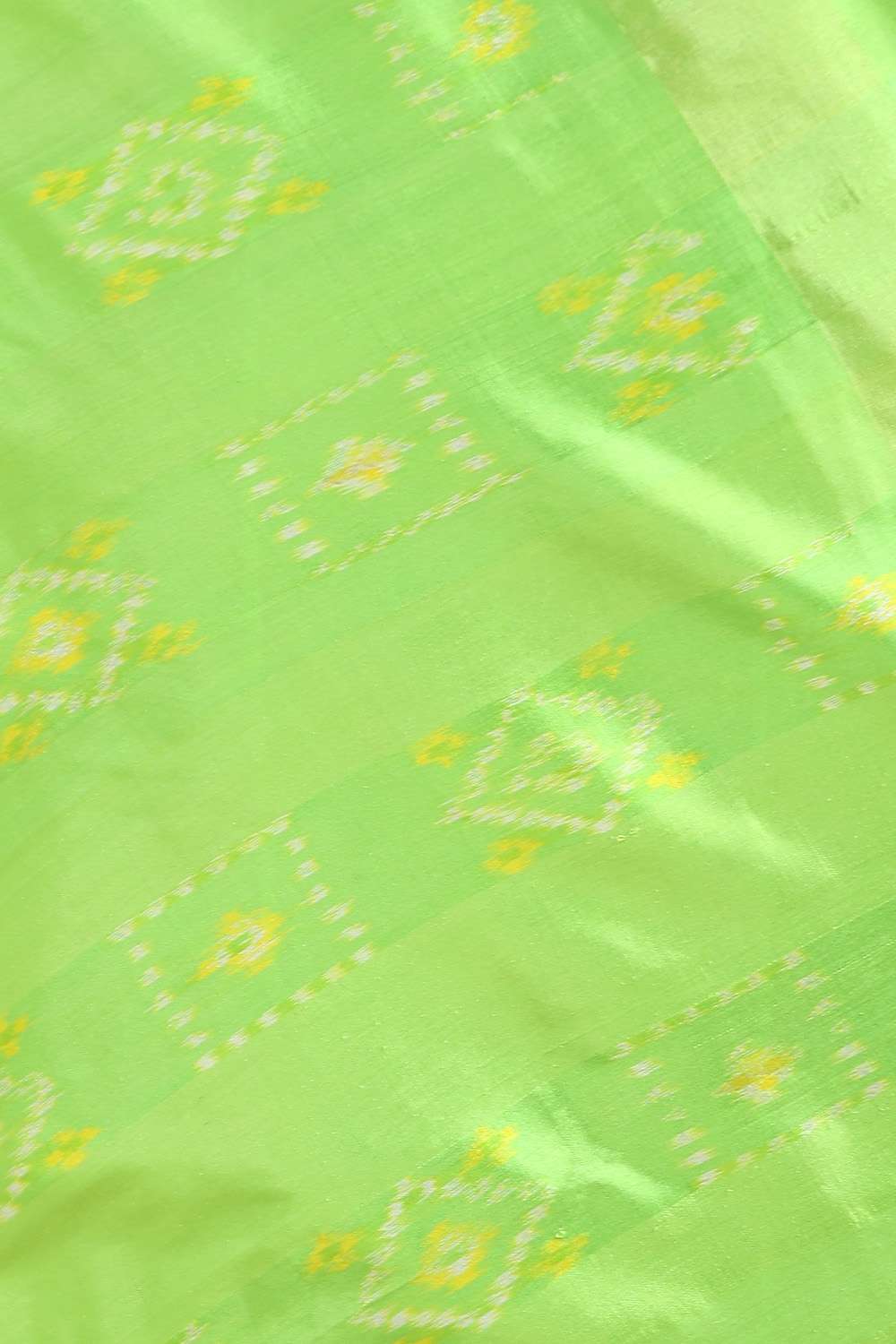 Dark Pink Pure Silk Pochampalli Ikat Saree image number null