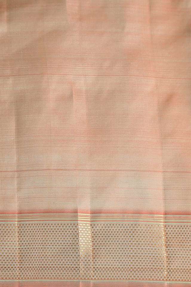 Violet Pure Silk Kanjivaram Saree thumbnail image number null