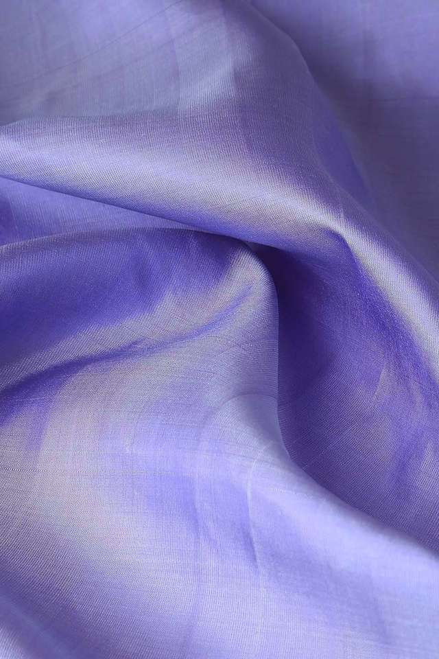 Violet Pure Silk Kanjivaram Saree thumbnail image number null
