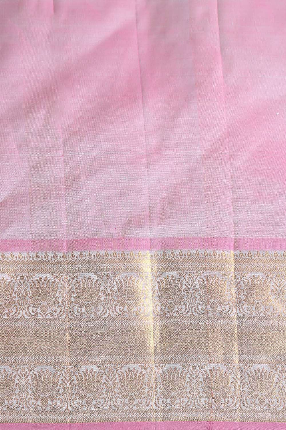 Light Blue Pure Silk Kanjivaram Saree image number null
