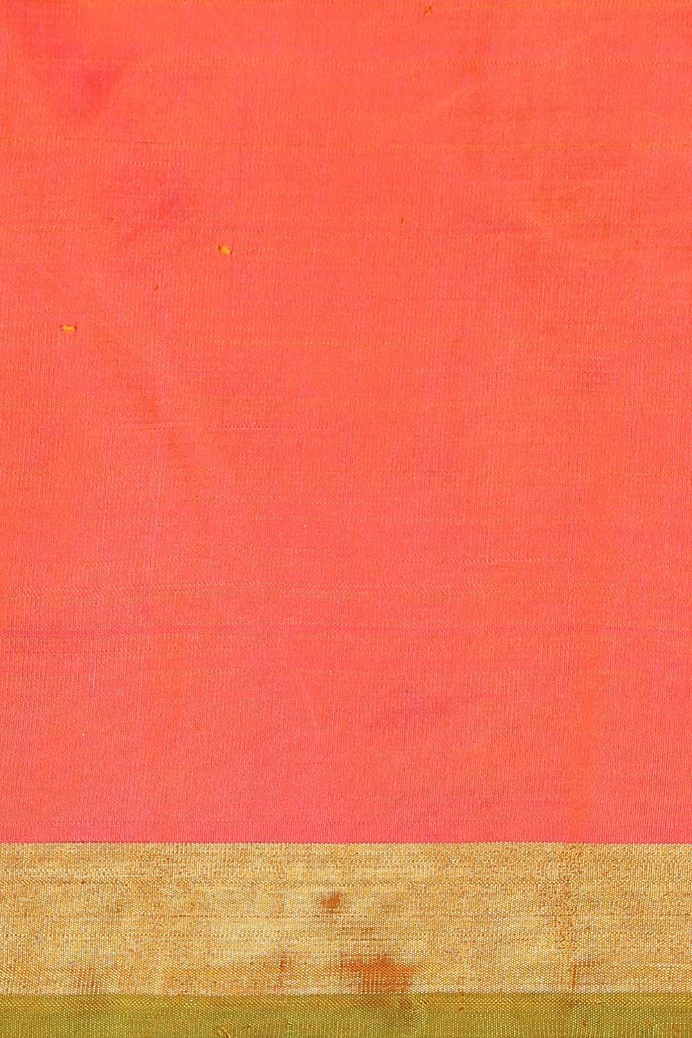 Dark Orange Pure Silk Kanjivaram Saree image number null