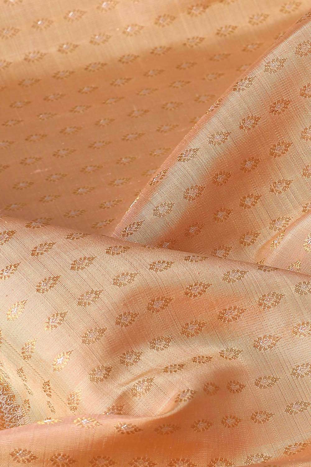 Orange Pure Silk Kanjivaram Saree image number null