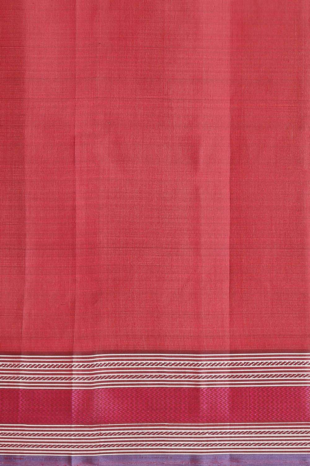 Brown Pure Silk Kanjivaram Saree image number null