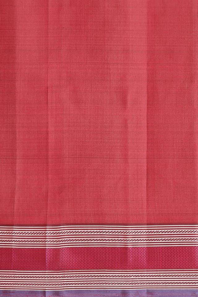 Brown Pure Silk Kanjivaram Saree thumbnail image number null