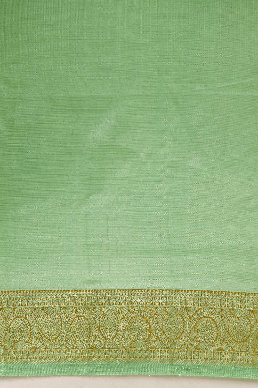 Gold Woven Pure Organza Tissue Kanjivaram Saree image number null