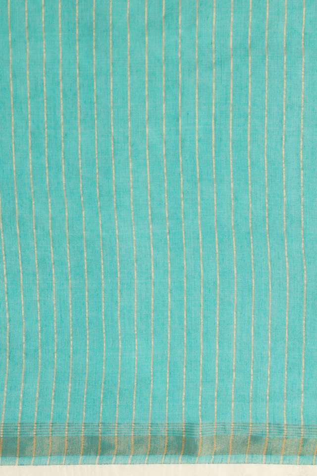 Light Blue Chattisgarh Pure Tussar Silk Woven Saree thumbnail image number null