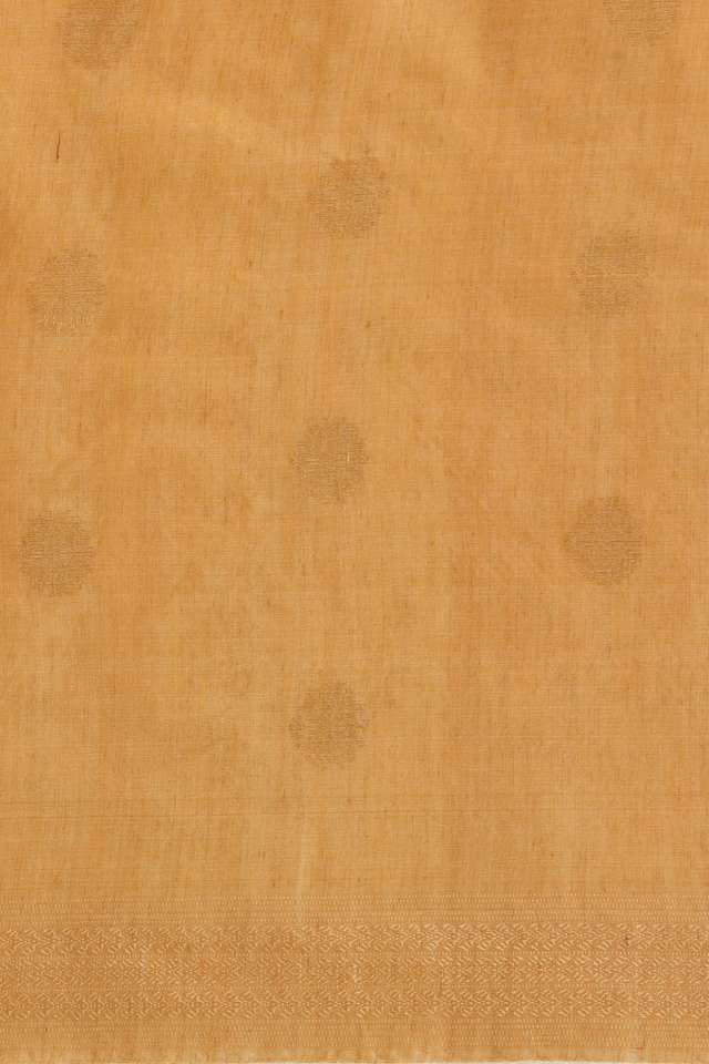 Beige Chattisgarh Pure Tussar Silk Woven Saree thumbnail image number null