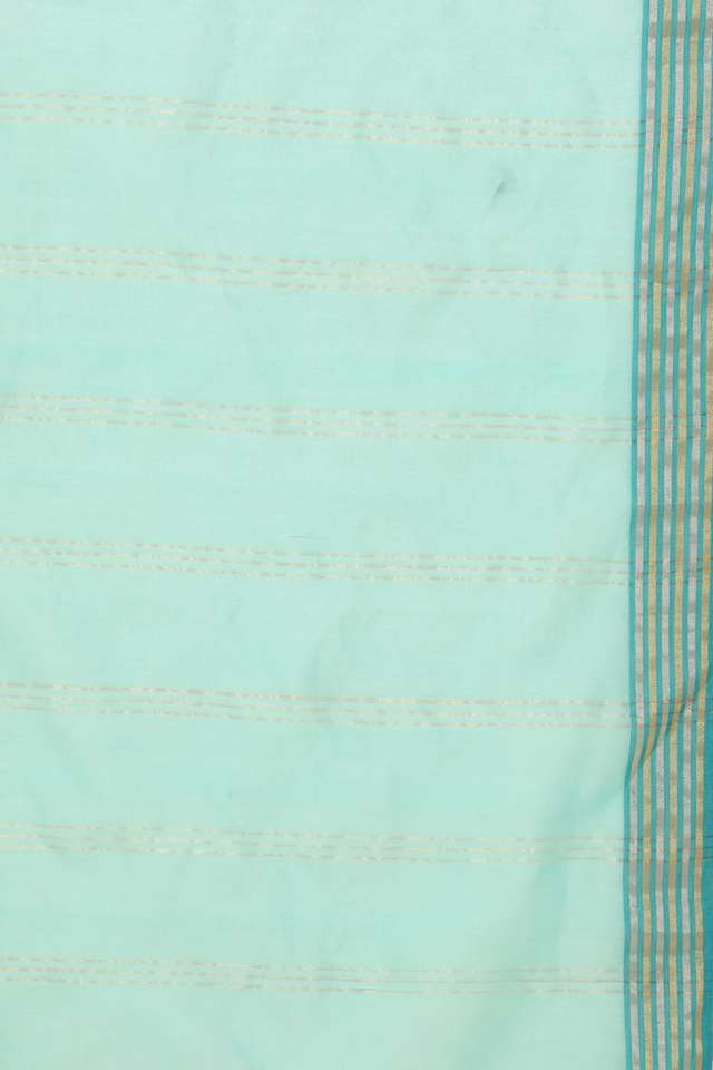 Light Green Woven Pure Silk Cotton Chanderi Saree thumbnail image number null