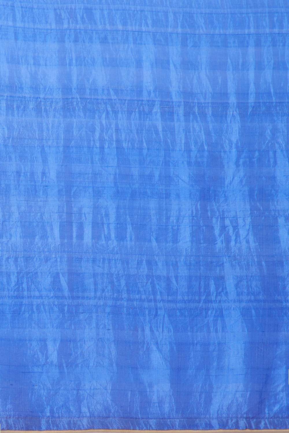 Blue Hand Painted Silk Saree image number null