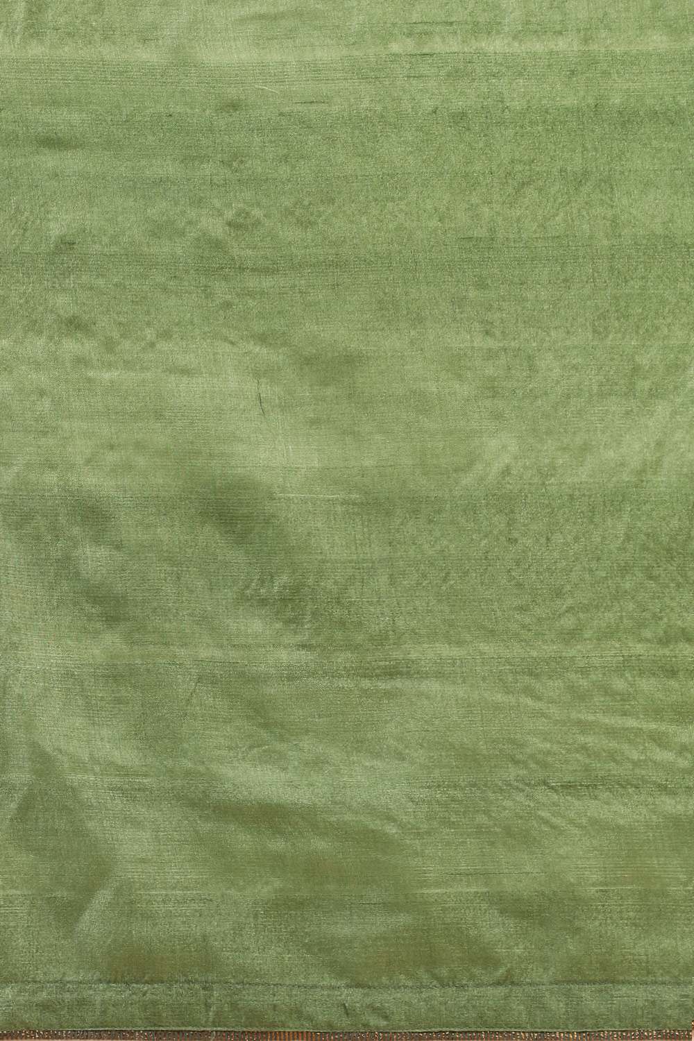 Green Pure Tussar Silk Hand Painted Saree image number null