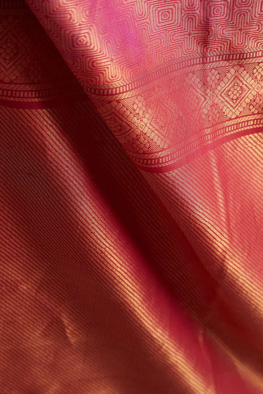 Violet Woven Pure Silk Soft Saree image number null