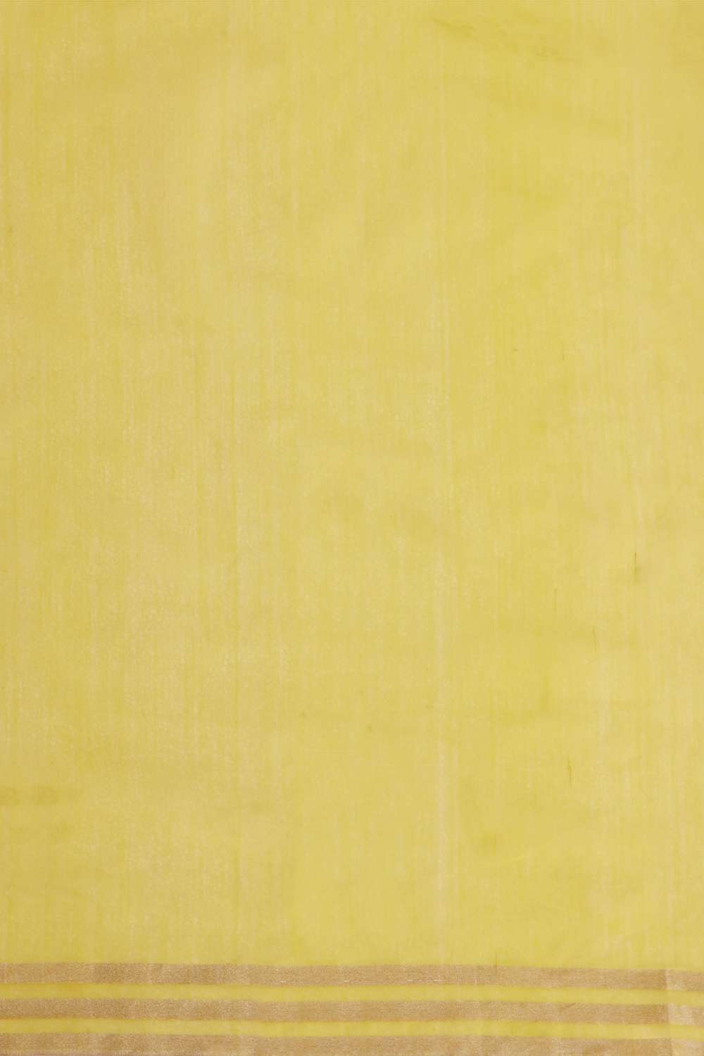 Yellow Woven Pure Silk Cotton Chanderi Saree image number null