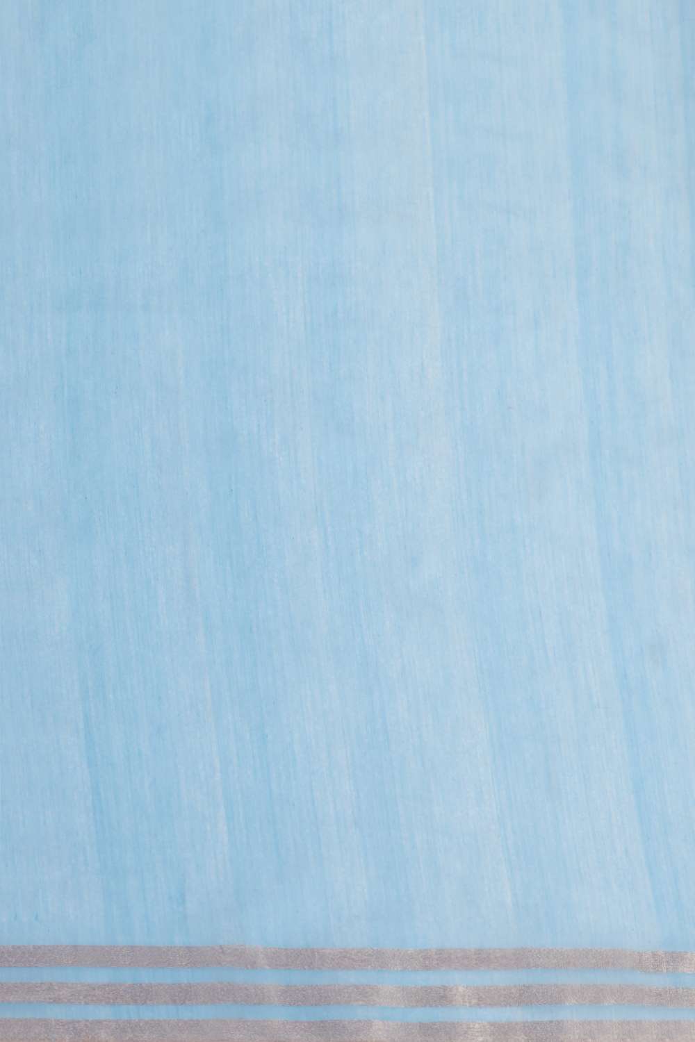 Blue Woven Pure Silk Cotton Chanderi Saree image number null