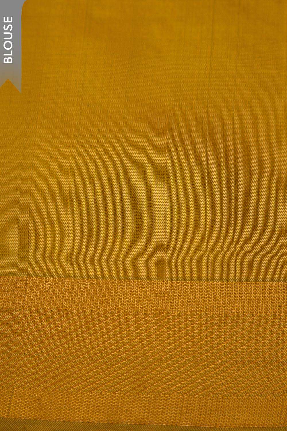 Orange Woven Pure Silk Saree image number null