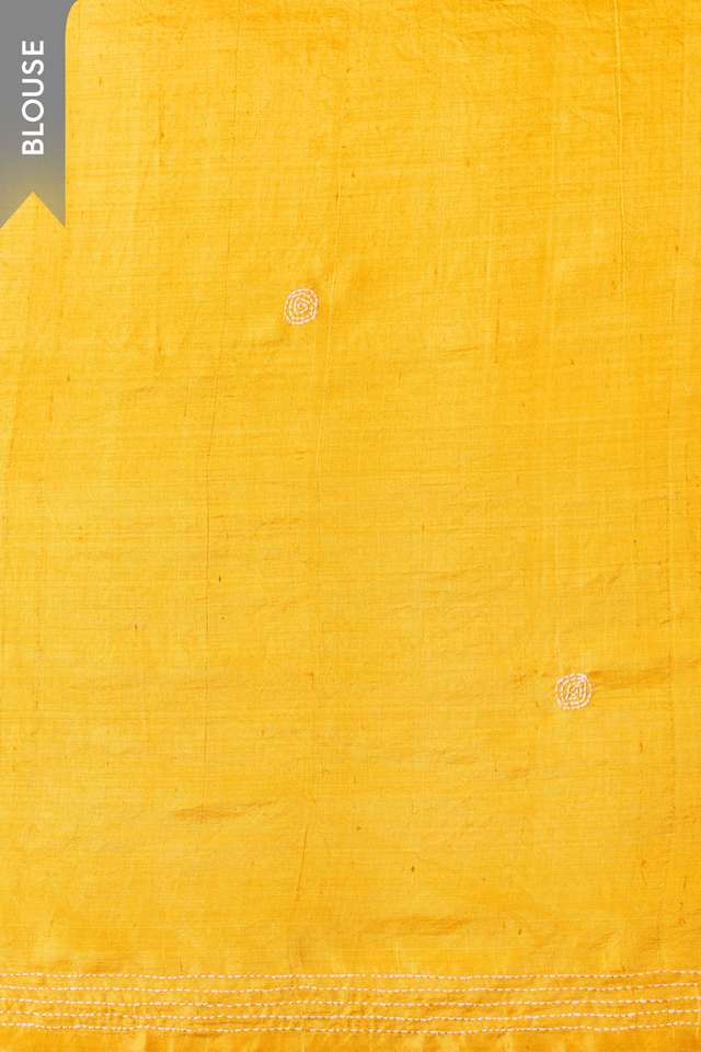 Black Murshidabad Pure Silk Hand Painted Saree thumbnail image number null