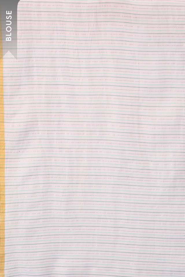 Light Green Bengal Pure Silk Cotton Jamdani Saree thumbnail image number null