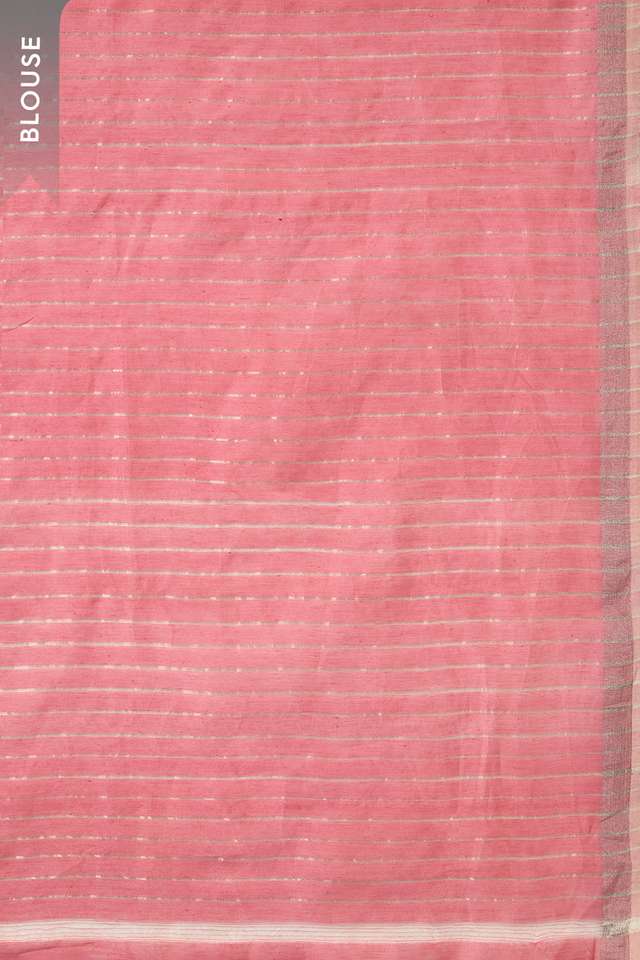 Blue Bengal Pure Silk Cotton Jamdani Saree thumbnail image number null