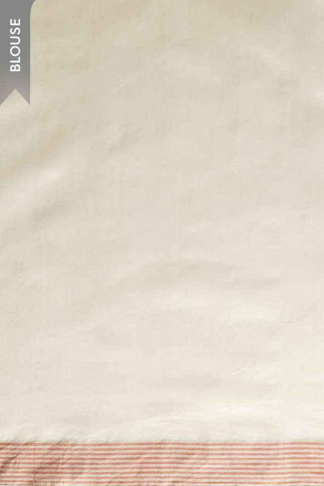 White Woven Pure Silk Cotton Eknaliya Chanderi Saree thumbnail image number null