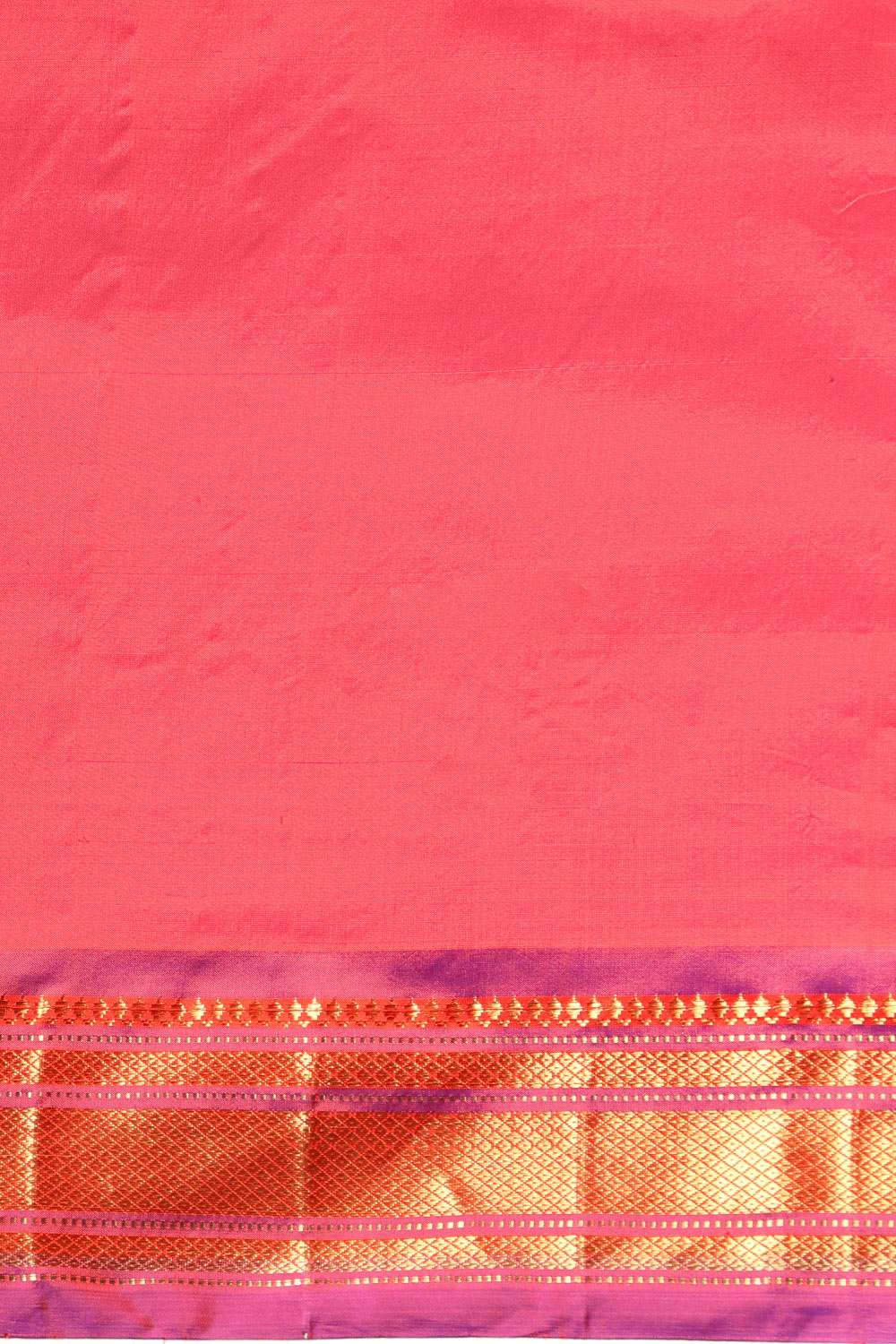 Pink Pure Silk Paithani Saree image number null