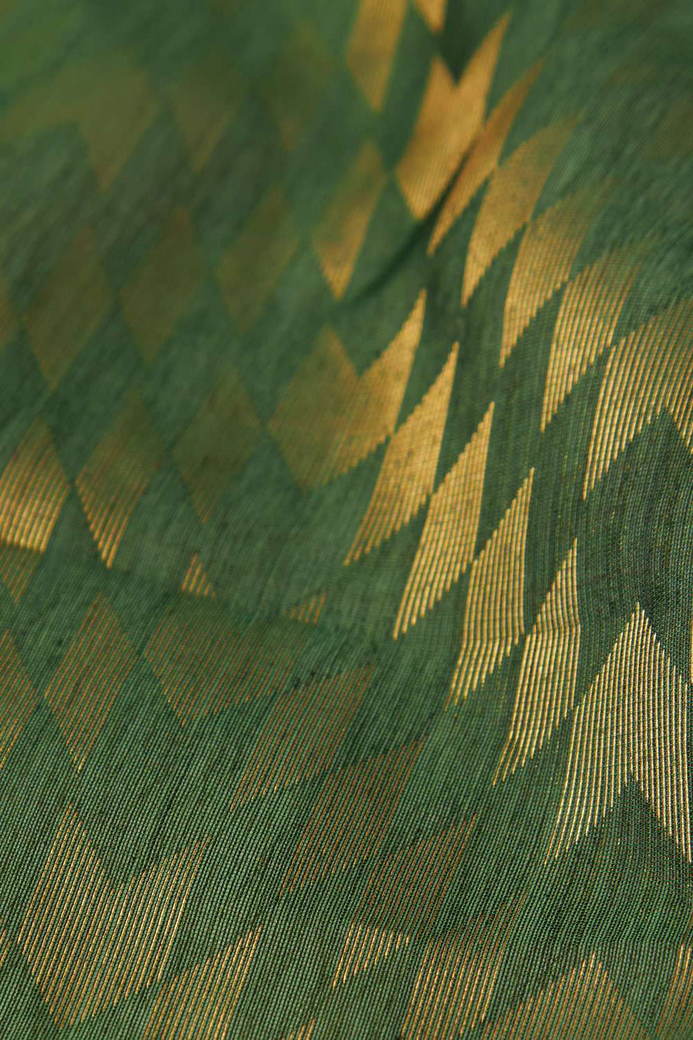 Green Woven South Pure Silk Cotton Saree image number null