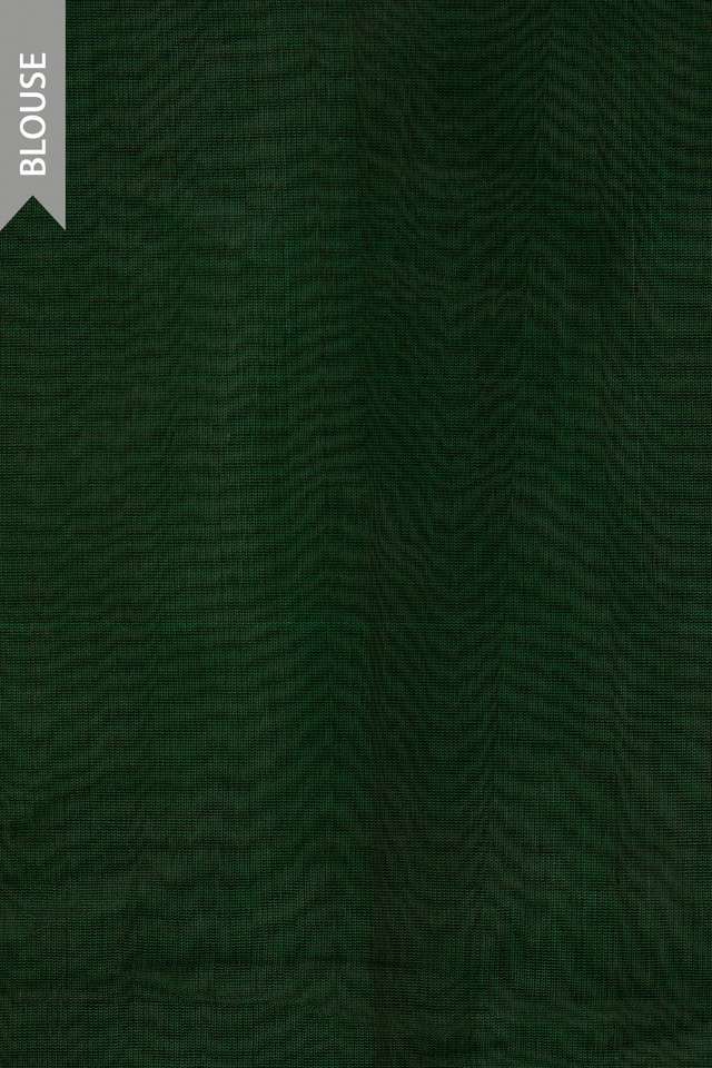 Green Woven South Pure Silk Cotton Saree thumbnail image number null