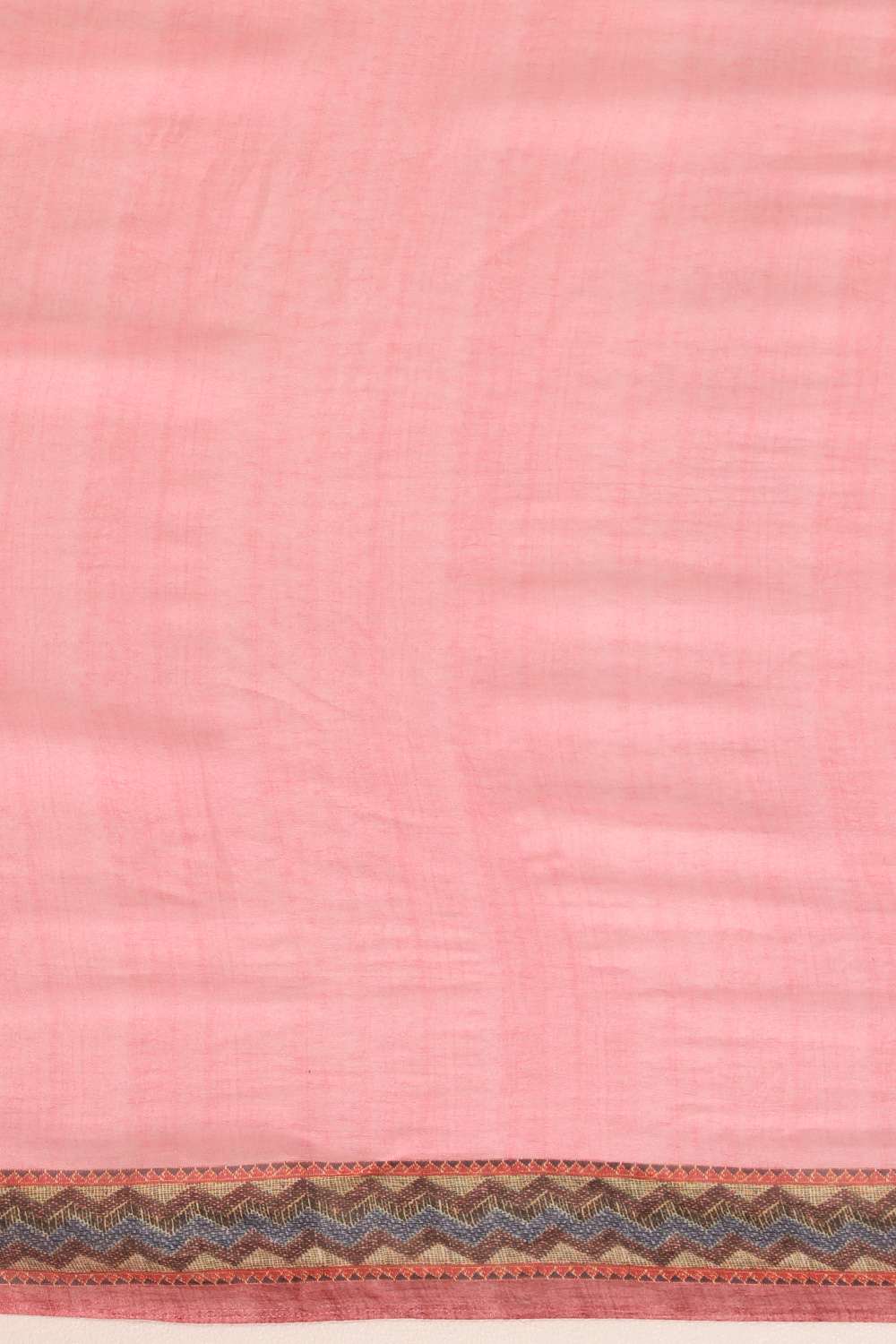 Pink Gujarat Printed Viscose Georgette Saree image number null