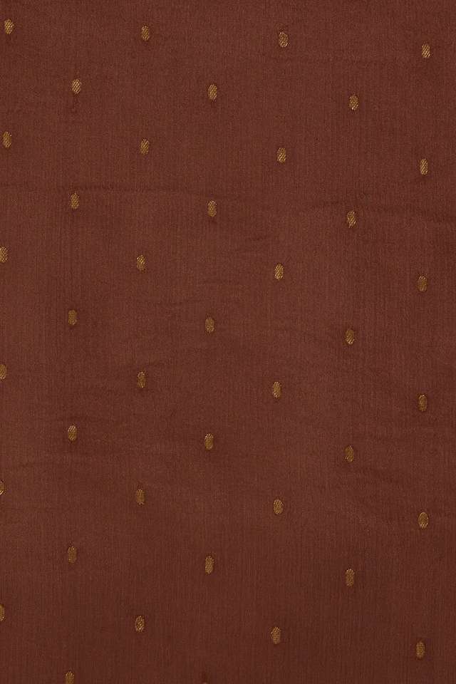 Orange Pure Chiffon Woven Saree thumbnail image number null