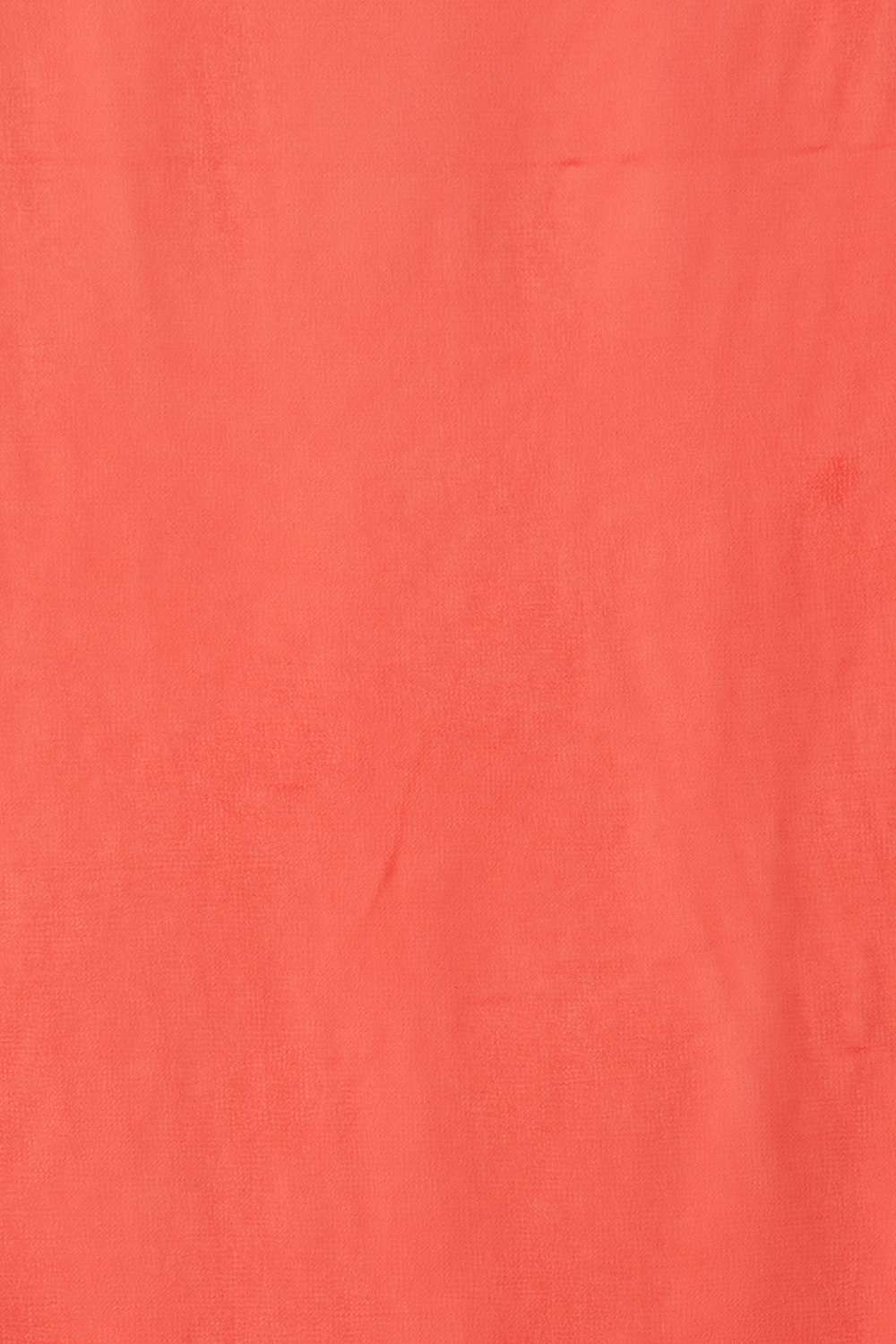 Red Viscose Georgette Printed Saree image number null