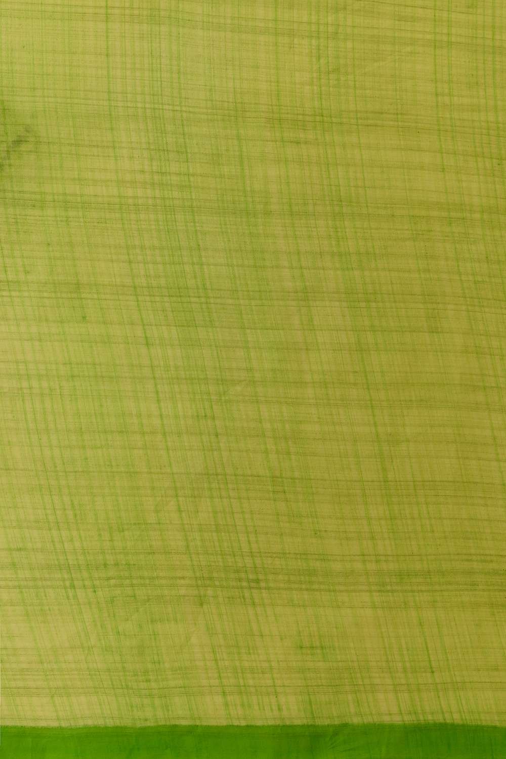 Light Green Bengal Pure Cotton Mulmul Block Printed Saree image number null